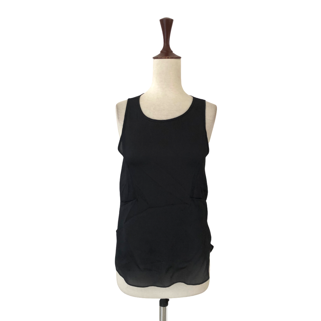 Pepe Jeans Black Sleeveless Top | Pre Loved |