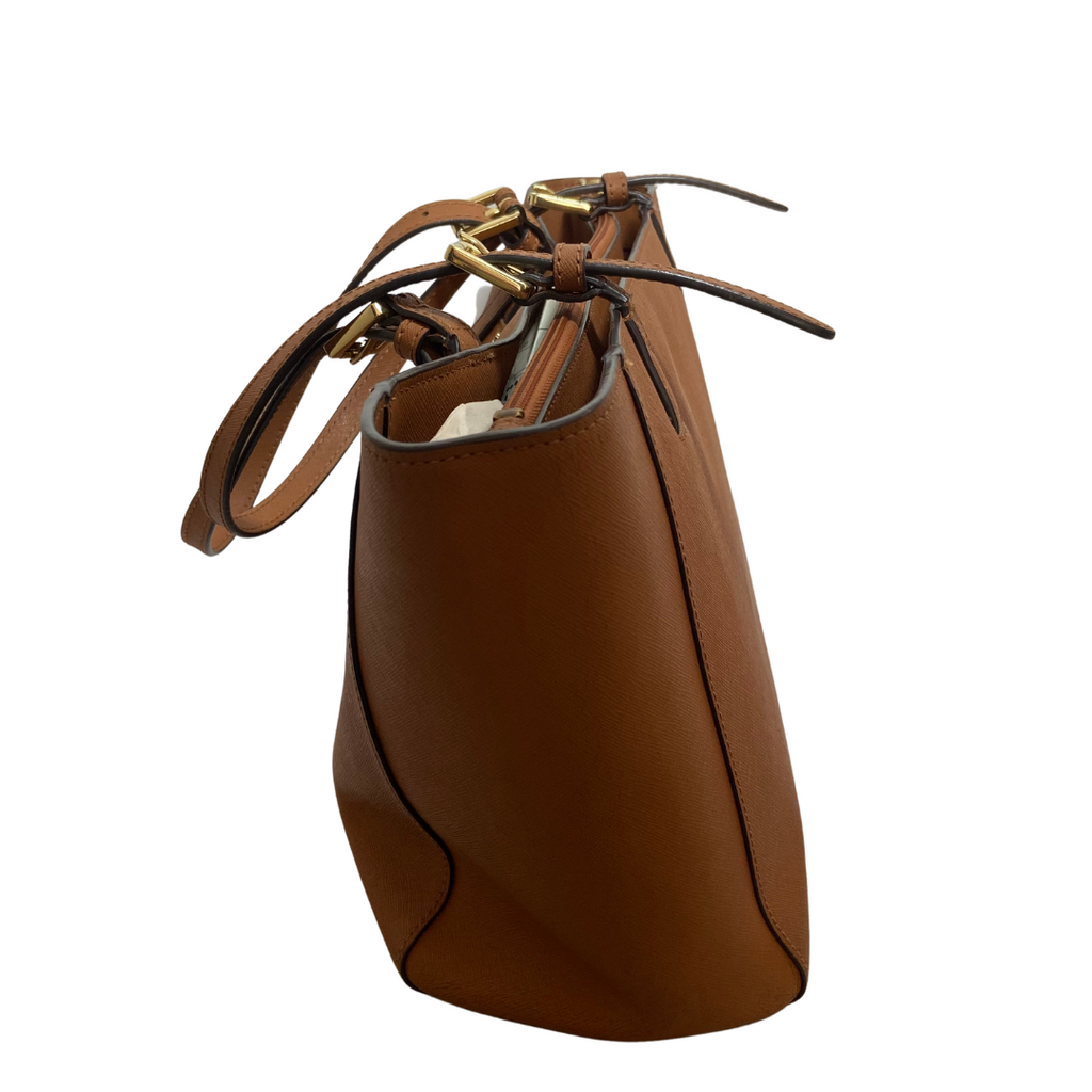 Tory Burch Brown Leather York Tote Bag | Pre Loved |