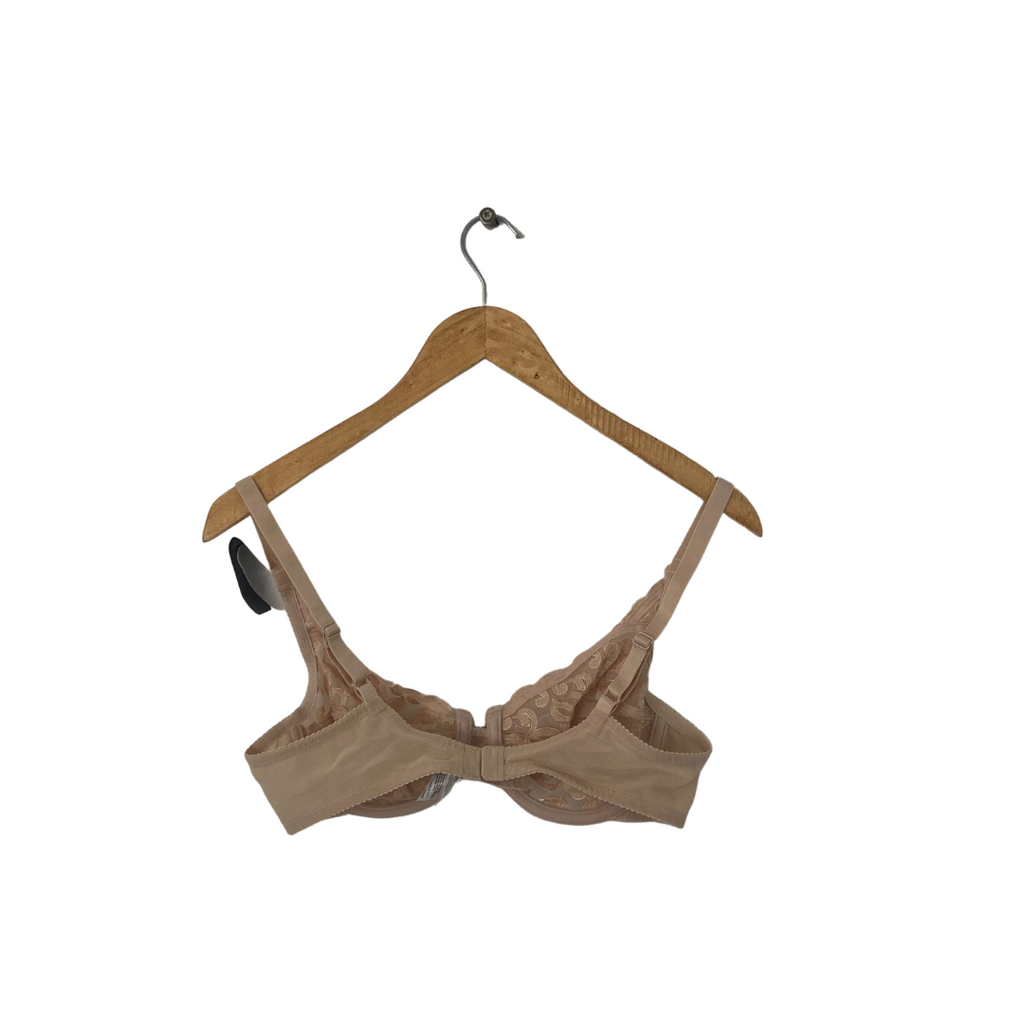 Wacoal Beige Sheer Embroidered Bra | Brand New |