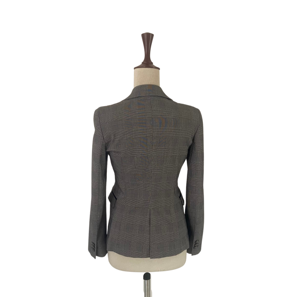 ZARA Grey Checked Blazer | Gently Used |
