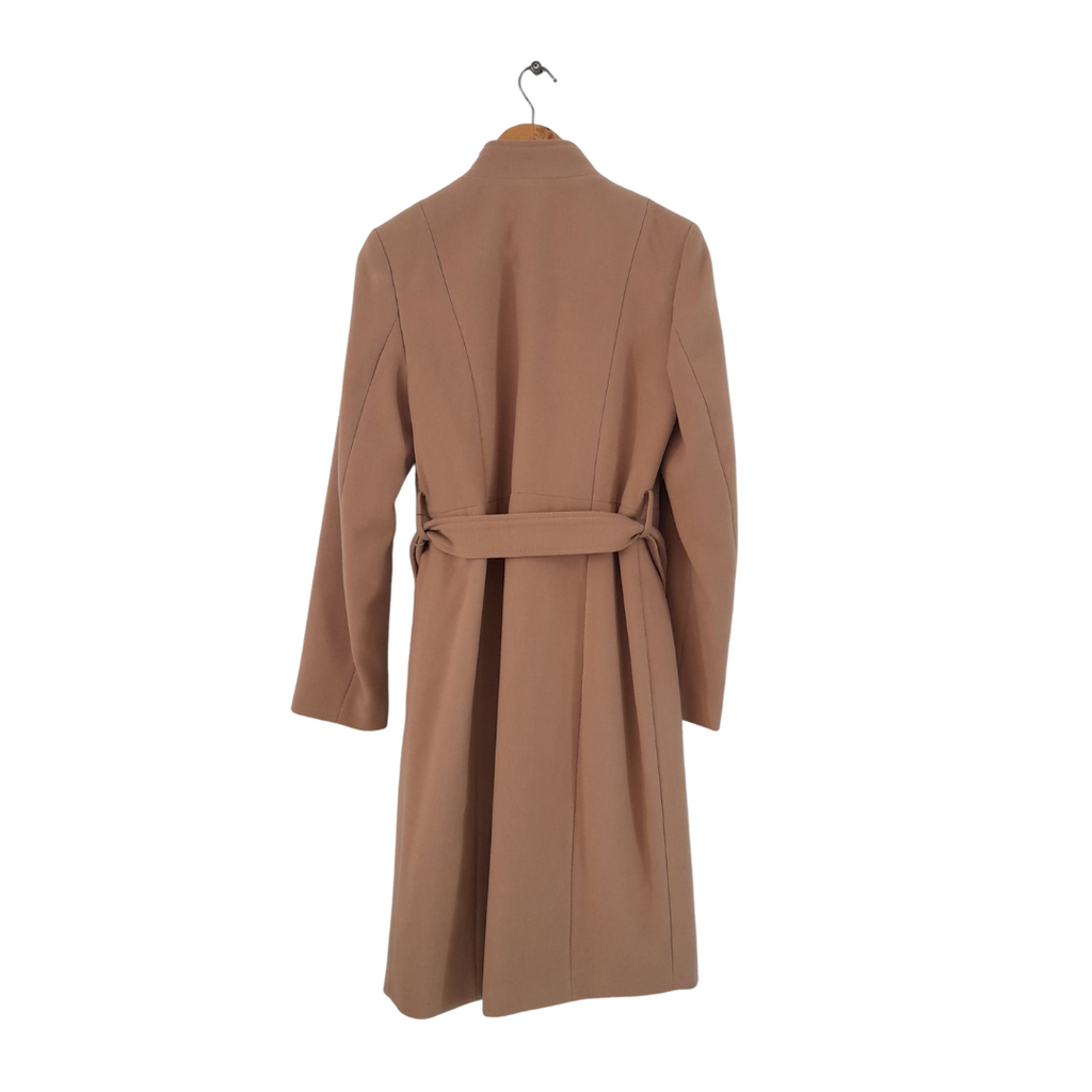 Marks and Spencer Camel Long Winter Coat | Gently Used |