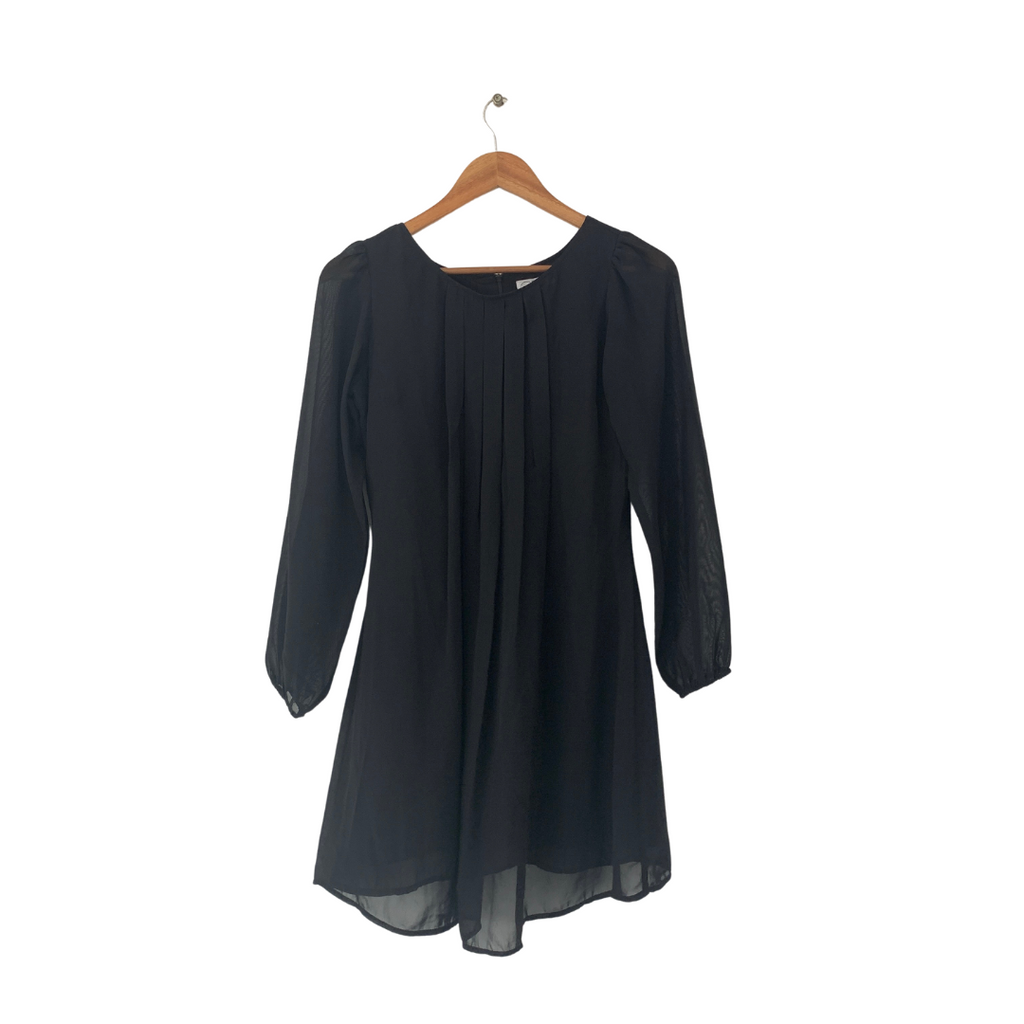 New Look Black Pleated Dress | Gently Used |