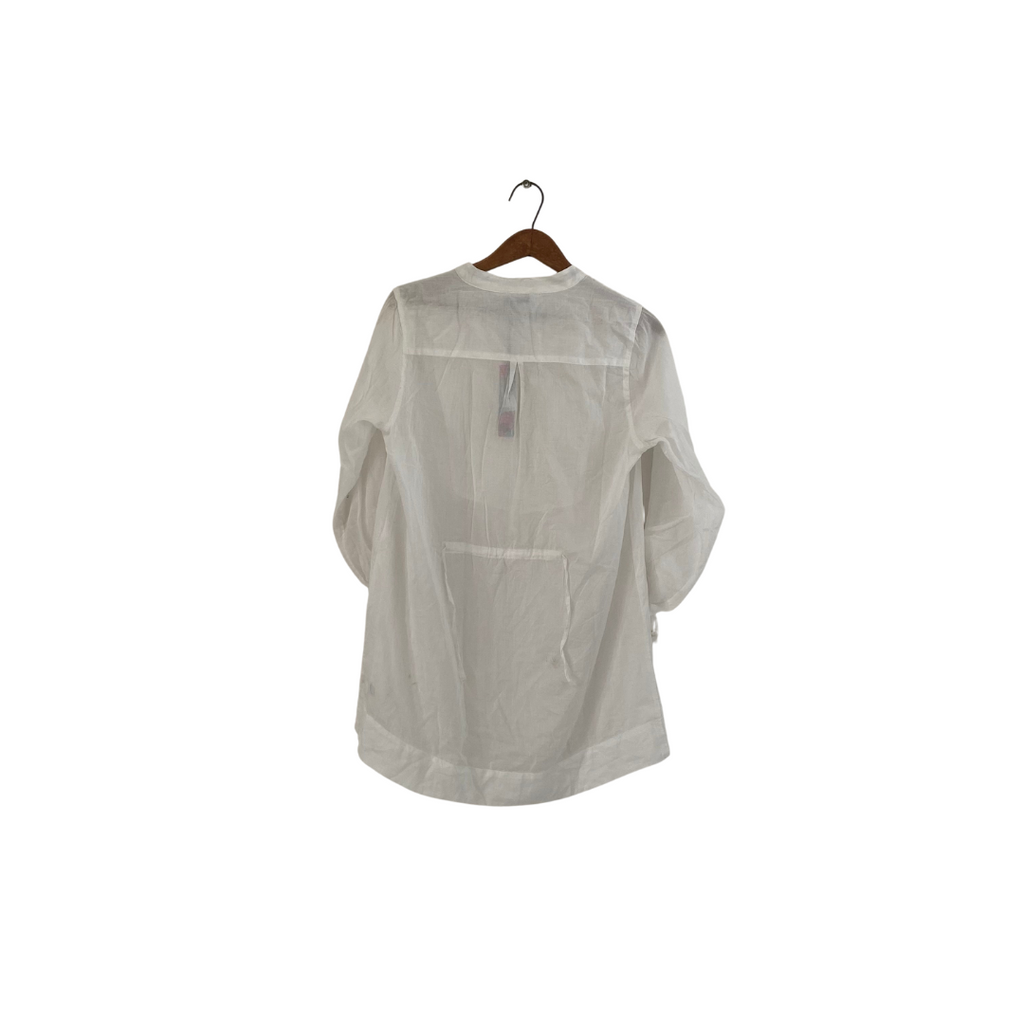 Marks & Spencer Indigo Collection White Sequins Front Tunic | Brand New |