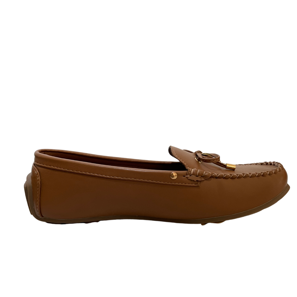 Nine West Tan Moccasin Loafers | Gently Used |