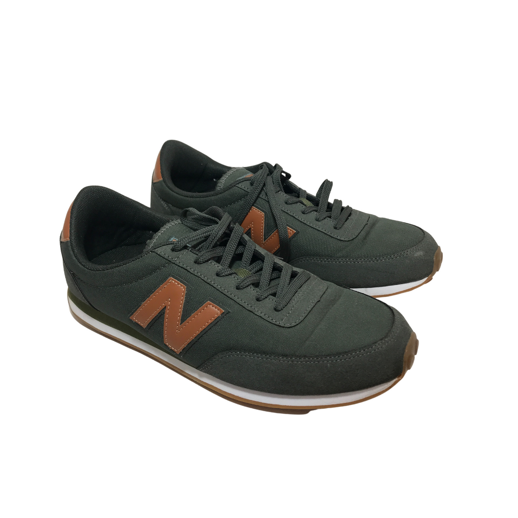 New Balance Men's Green & Tan Sneakers | Gently Used |