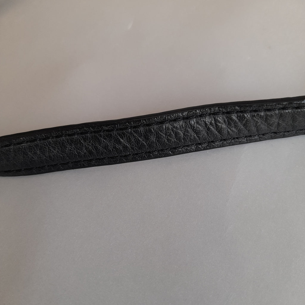 Michael Kors Black Leather Crossbody Bag | Pre Loved |