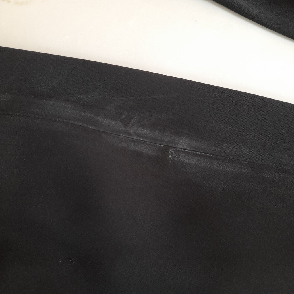 ZARA Black Wide-legged Pants | Pre Loved |