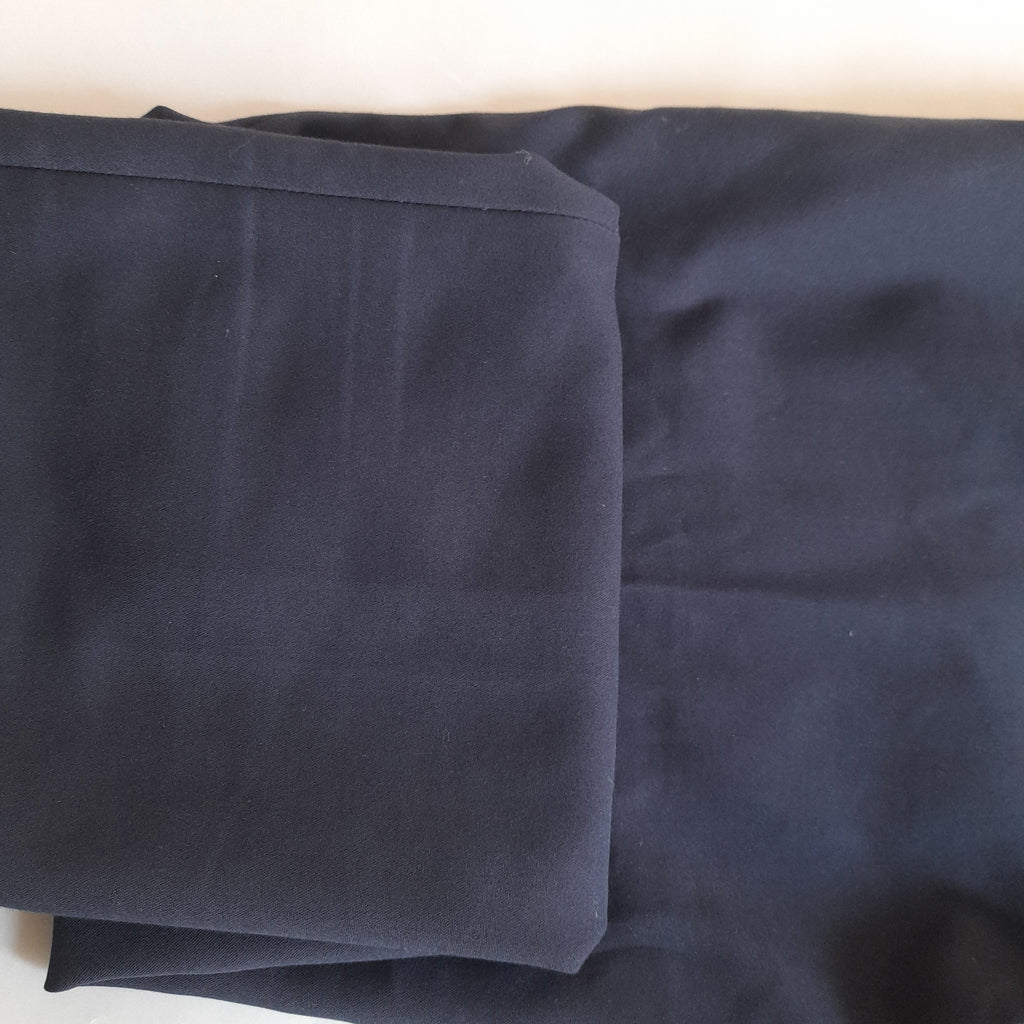 ZARA Navy Blue Straight Leg Pants | Pre Loved |