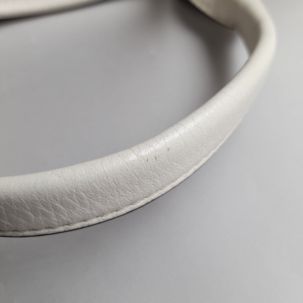 Marc Jacobs White Small Leather 'The Tote Bag' | Pre Loved |