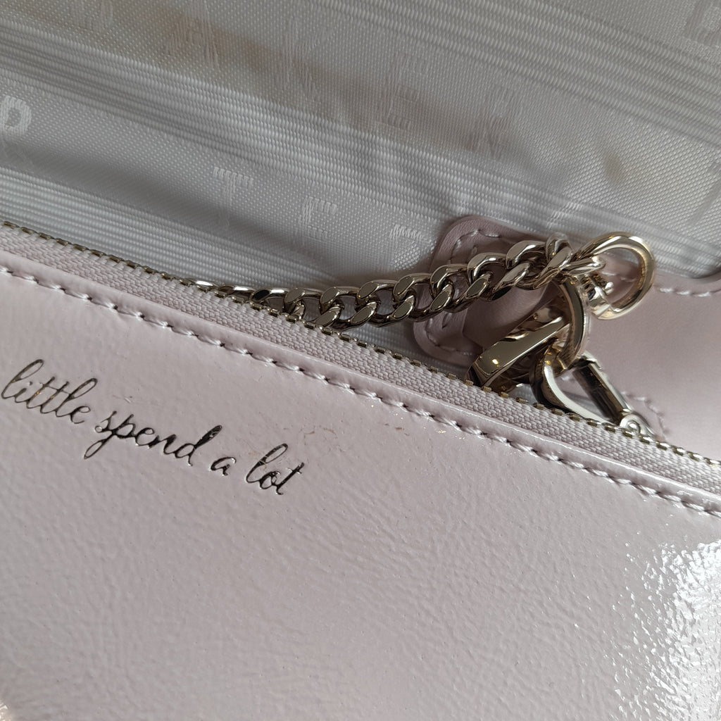 Ted Baker Light Pink Patent Wallet-On-Chain | Gently Used |