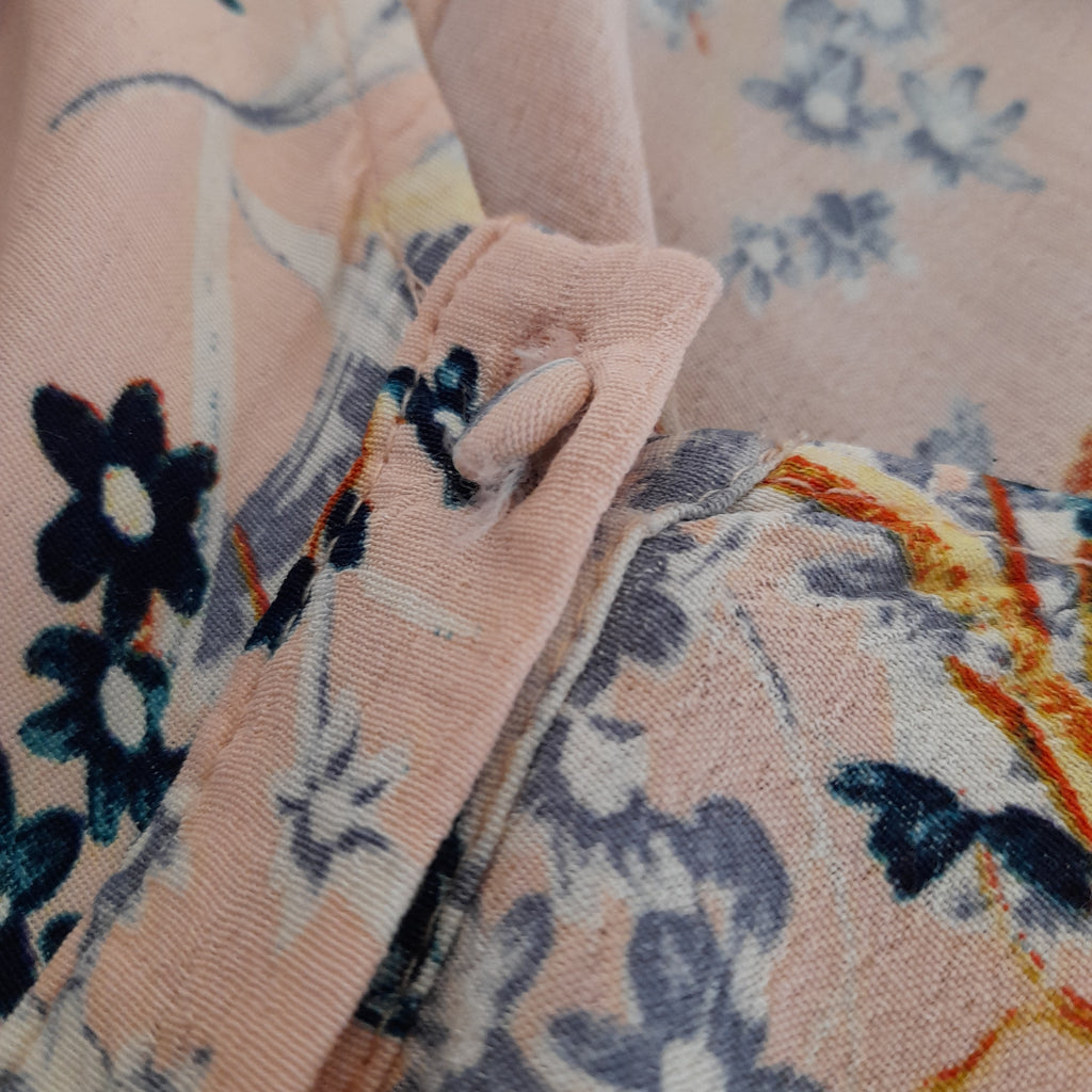 New Look Petite Light Pink Printed Midi Dress | Gently Used |