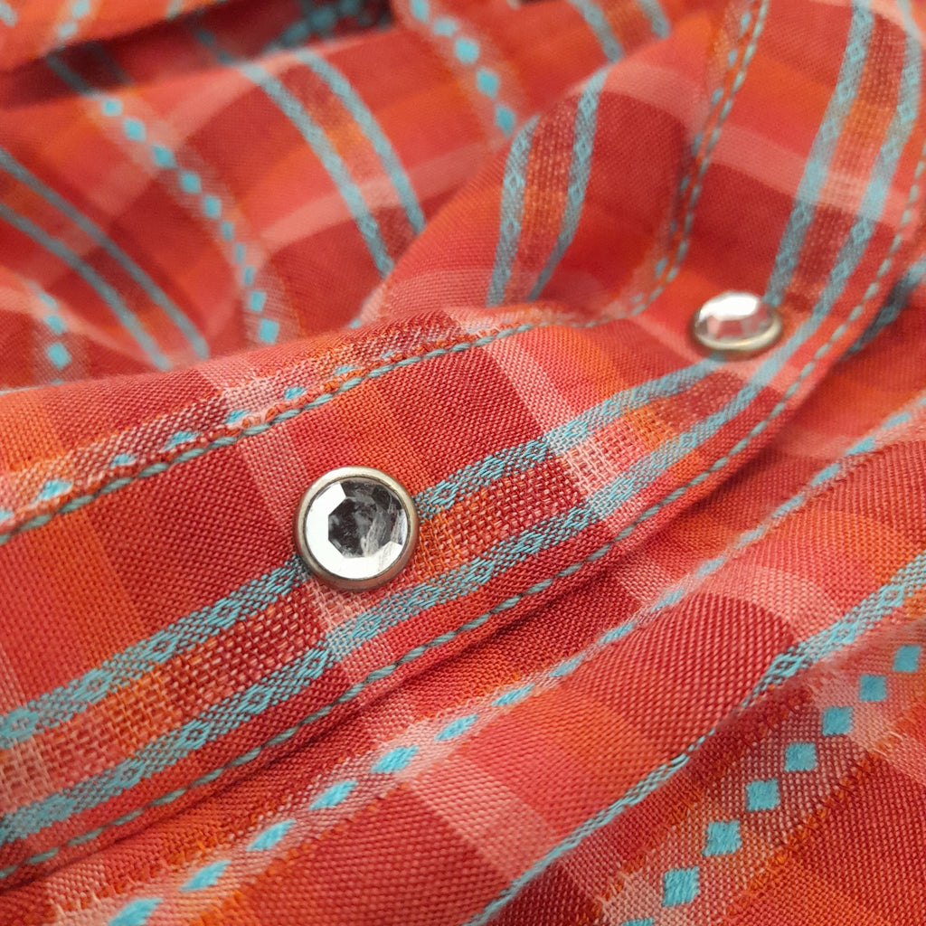 Wrangler Red & Blue Soft Collared Shirt | Gently Used |