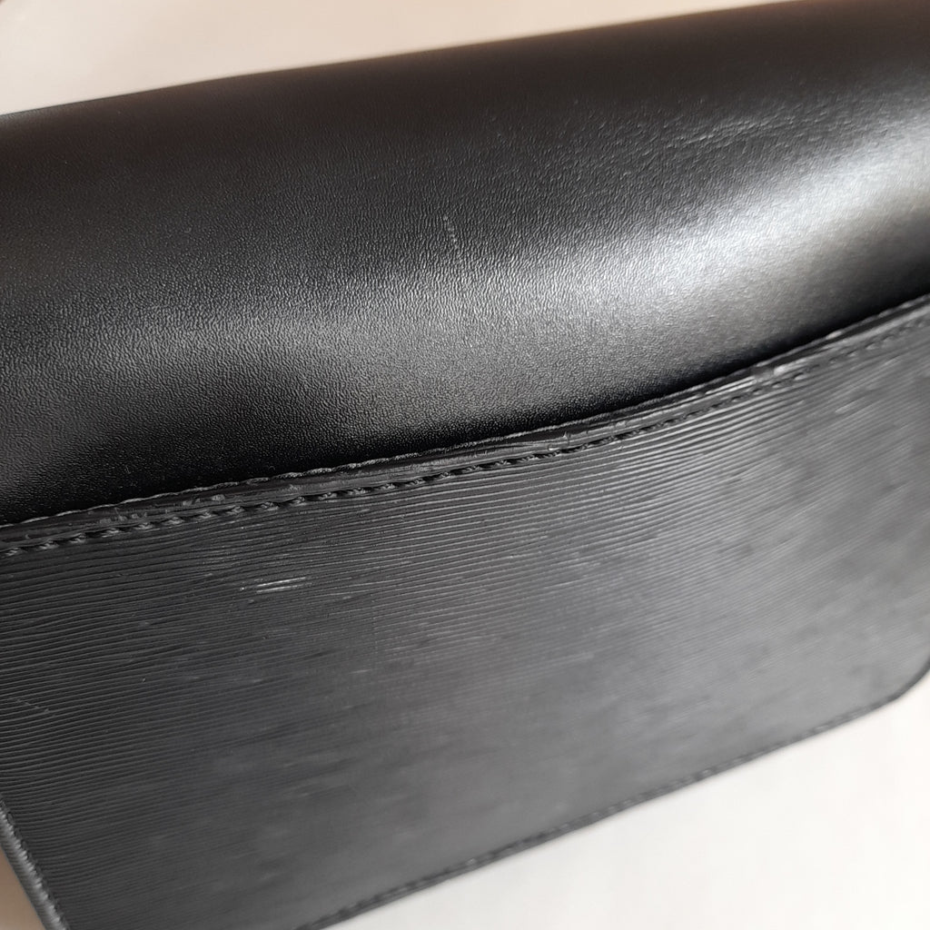 Ted Baker Black Leather Bow Detail Crossbody Bag | Pre Loved |