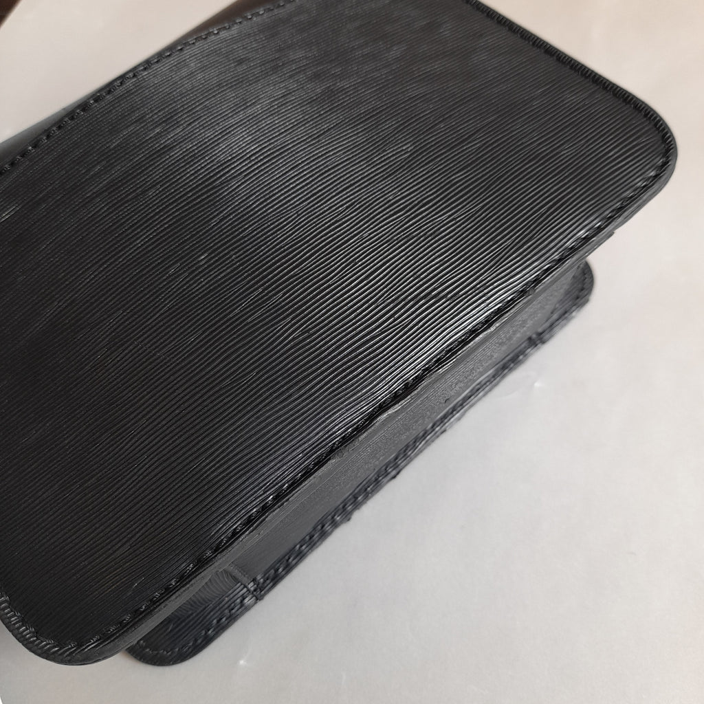 Ted Baker Black Leather Bow Detail Crossbody Bag | Pre Loved |