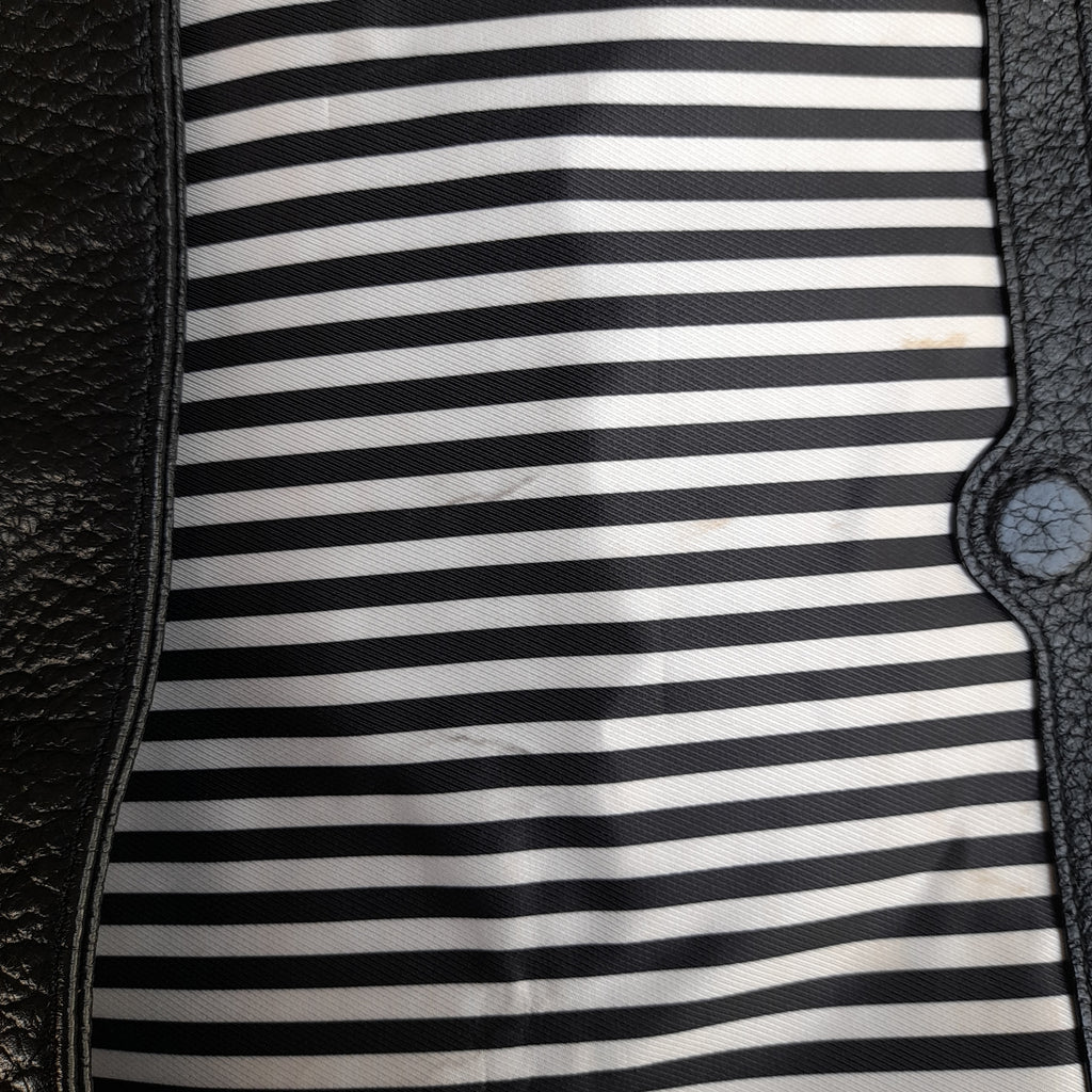 Kate Spade Black Pebbled Leather Foldover Crossbody Bag | Pre Loved |