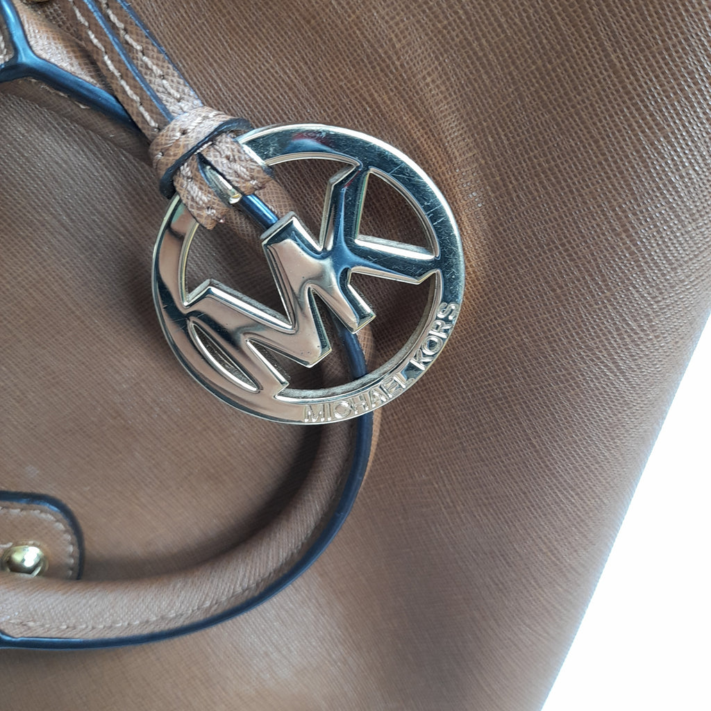 Michael Kors Brown Leather Satchel | Gently Used |