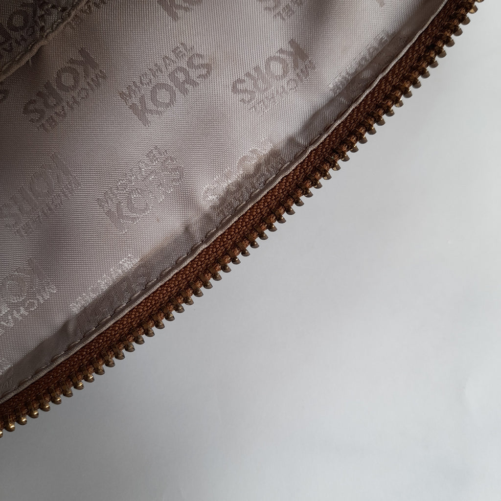 Michael Kors Brown Leather Satchel | Gently Used |