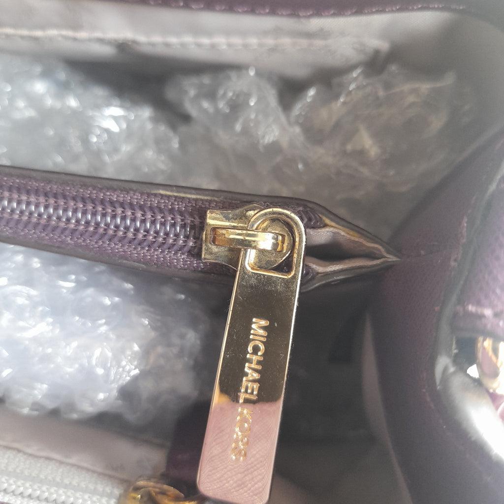 Michael Kors Purple 'Sofia' Satchel | Pre Loved |