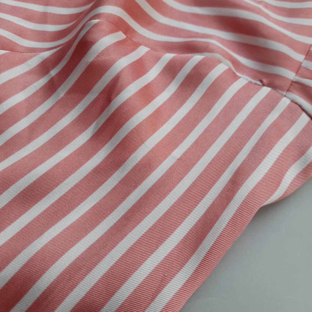 ZARA Pink Striped Long Shirt Dress | Pre Loved |