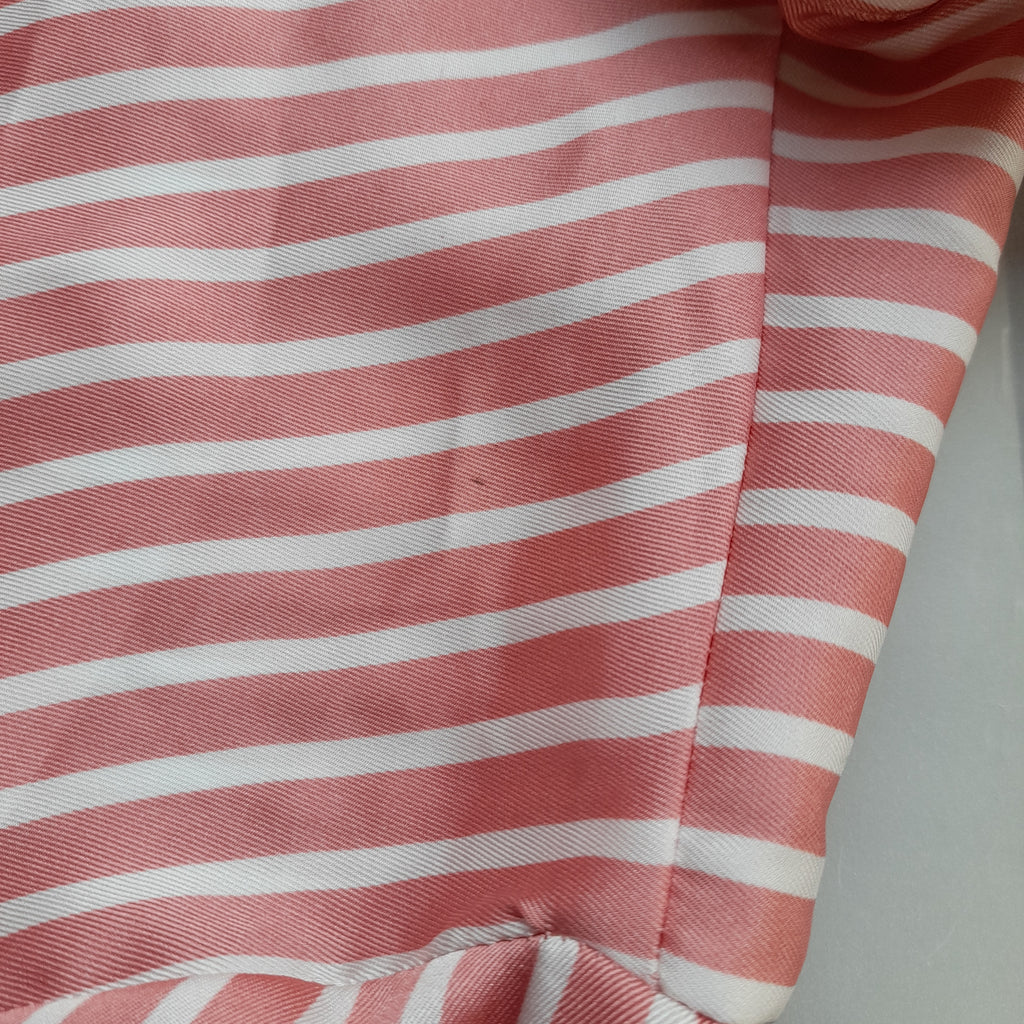 ZARA Pink Striped Long Shirt Dress | Pre Loved |