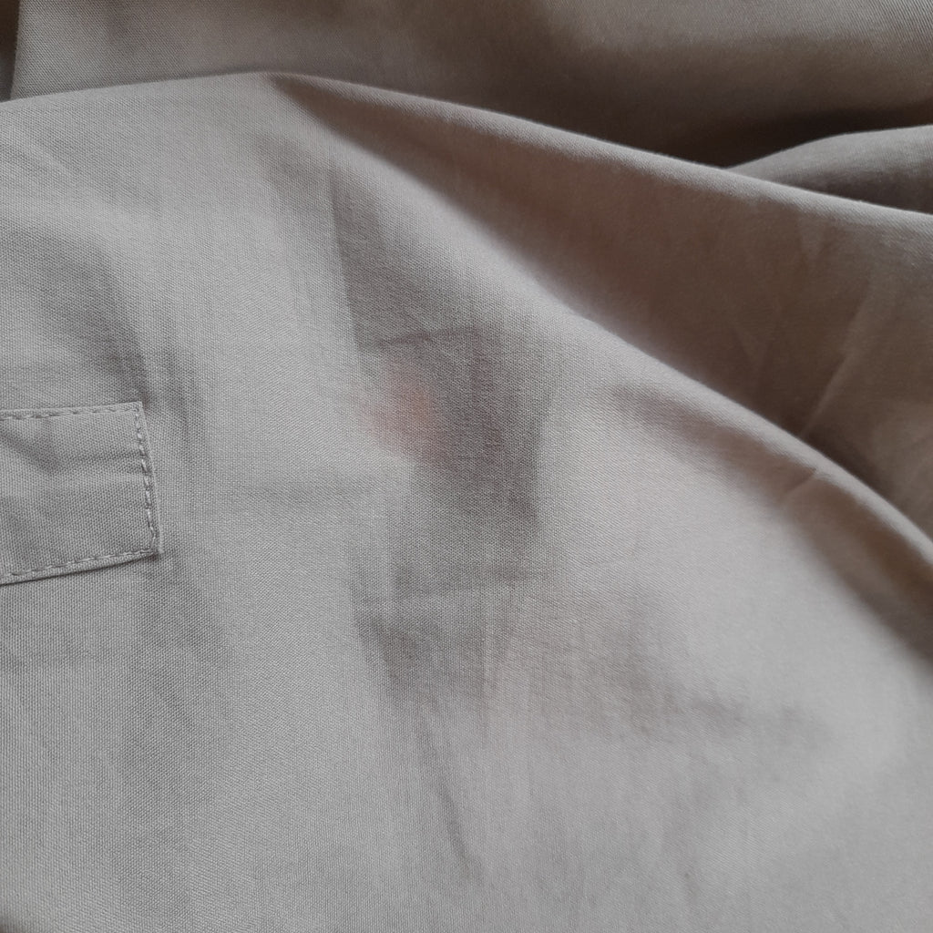 Voyage By Marina Rinaldi Beige Rhinestone Collar Shirt | Gently Used |