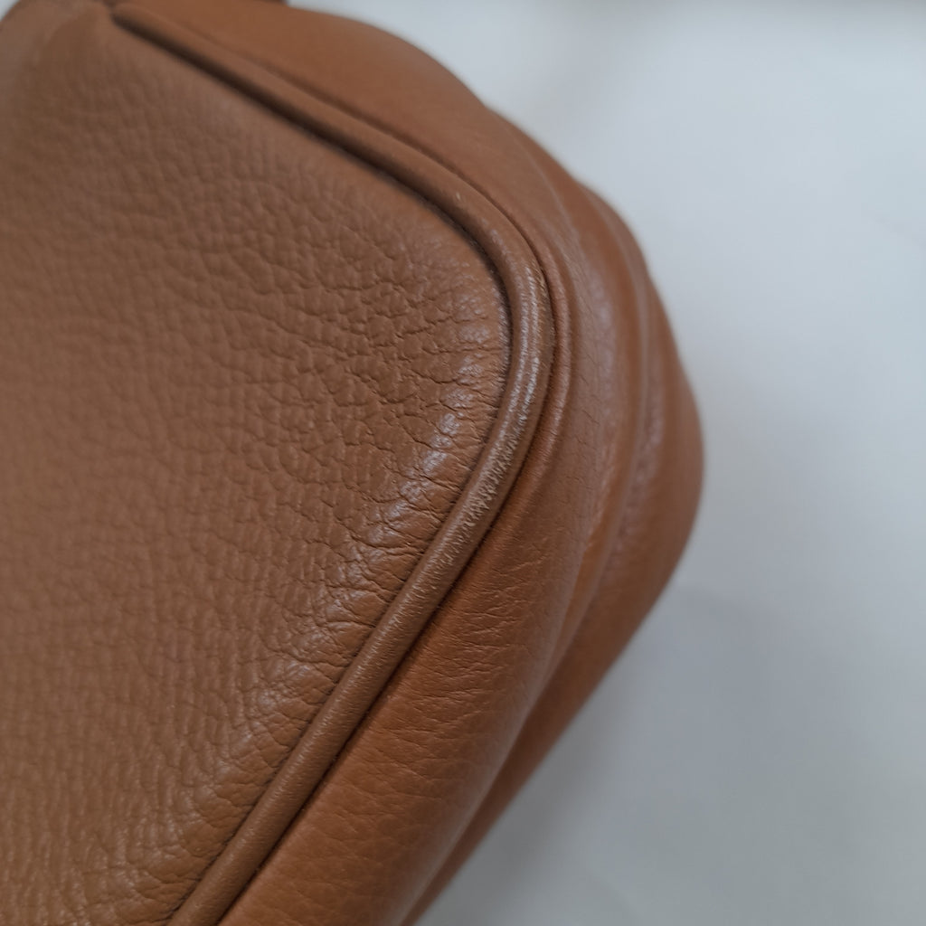 Tory Burch Tan Leather 'Ivy' Small Crossbody Bag | Pre Loved |