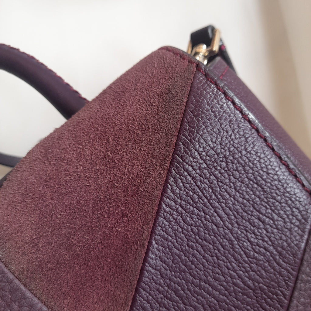 Kate Spade Purple Leather Patchwork Satchel | Gently Used |