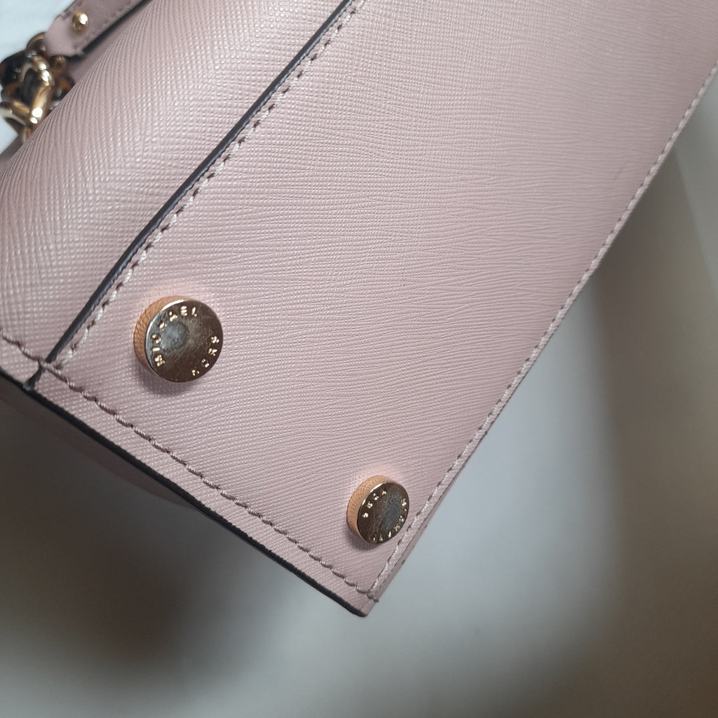Michael Kors Pink Leather 'Sofia' Handbag | Gently Used |