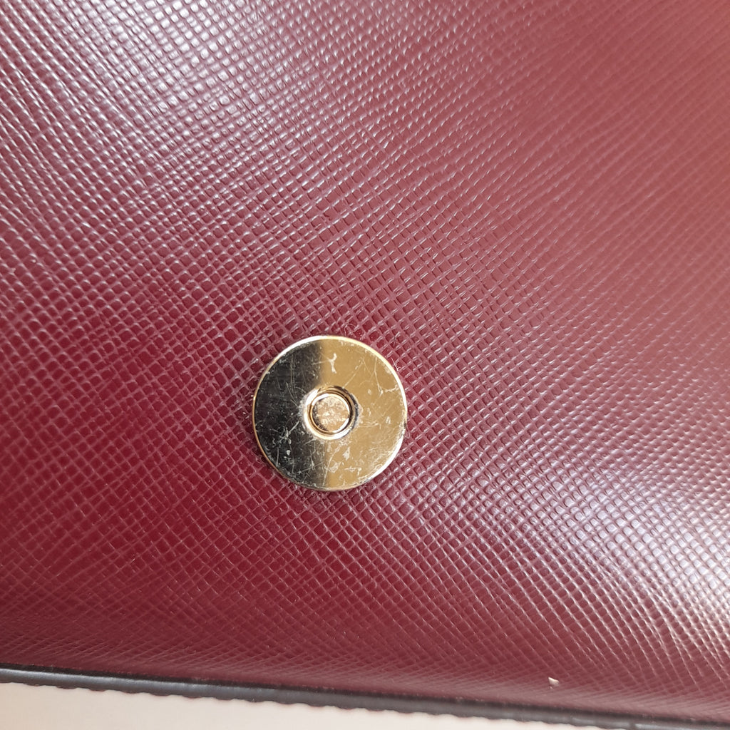 Kate Spade Pink & Purple Leather Cross Body Bag | Like New |