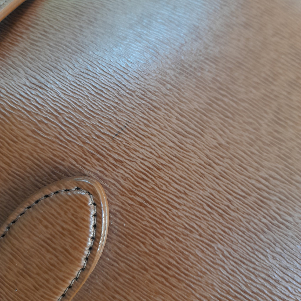 Ralph Lauren Brown Leather Satchel | Pre Loved |