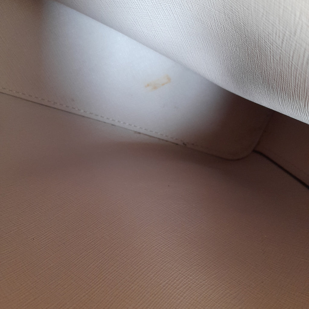 Michael Kors Maroon Pebbled Leather Mercer Satchel | Pre Loved |