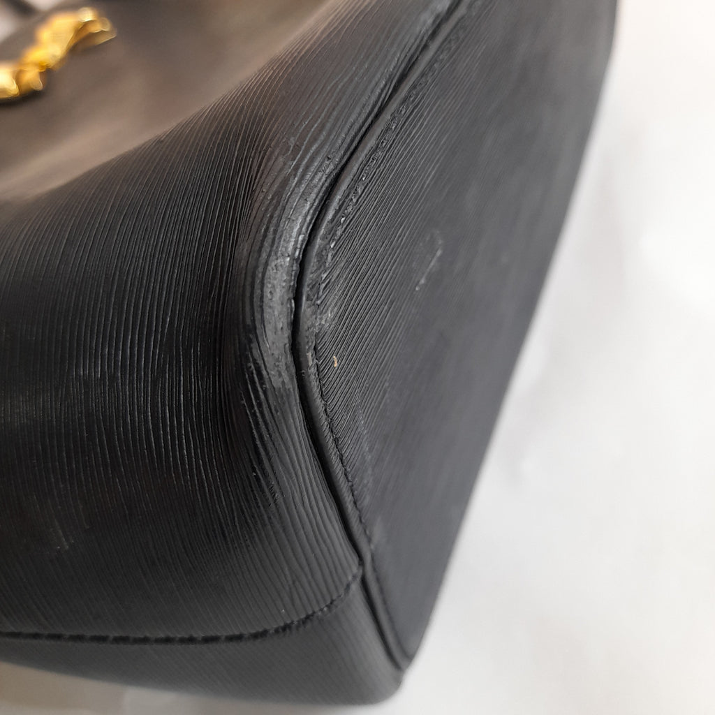 Ted Baker Black Leather Shoulder Bag | Pre Loved |