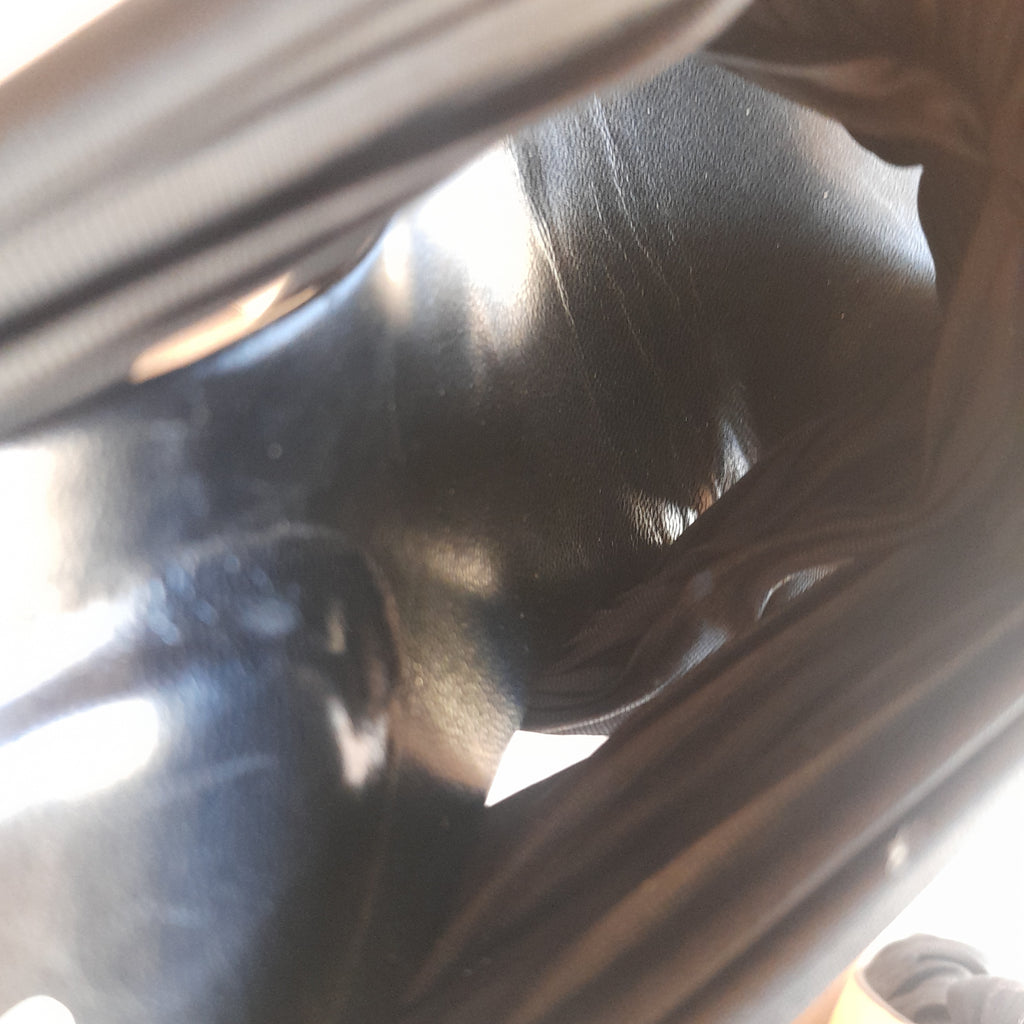 Kurt Geiger Black Pleated with Rhinestones Heels & Clutch Set | Pre Loved |