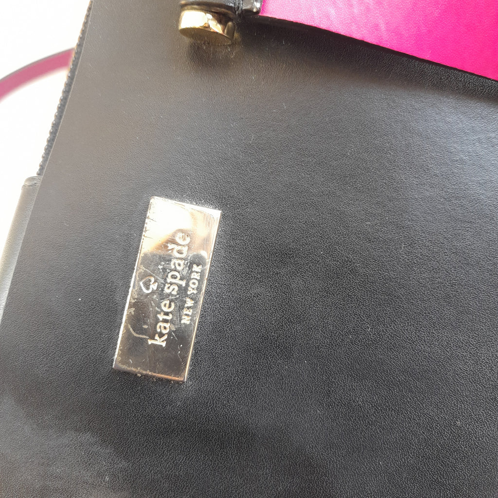 Kate Spade Pink & Leather 'Arbour Hill' Satchel | Pre Loved |