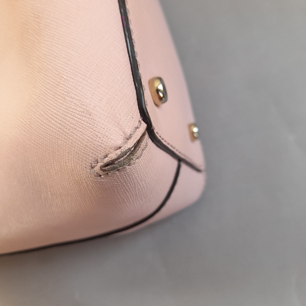 Kate Spade Light Pink Leather Tote | Pre Loved |