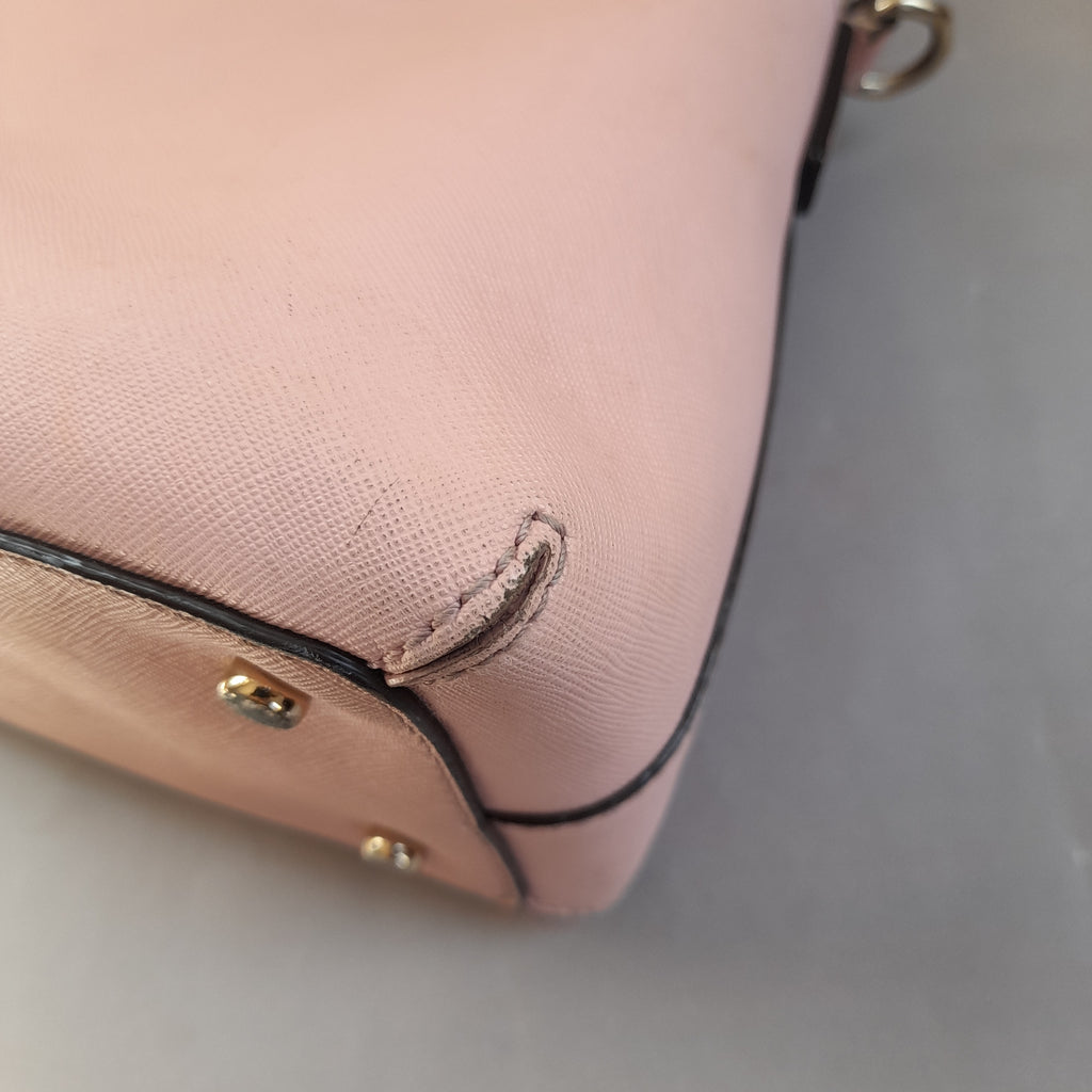 Kate Spade Light Pink Leather Tote | Pre Loved |