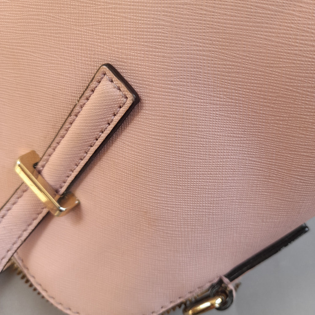 Kate Spade Light Pink Leather Tote | Pre Loved |