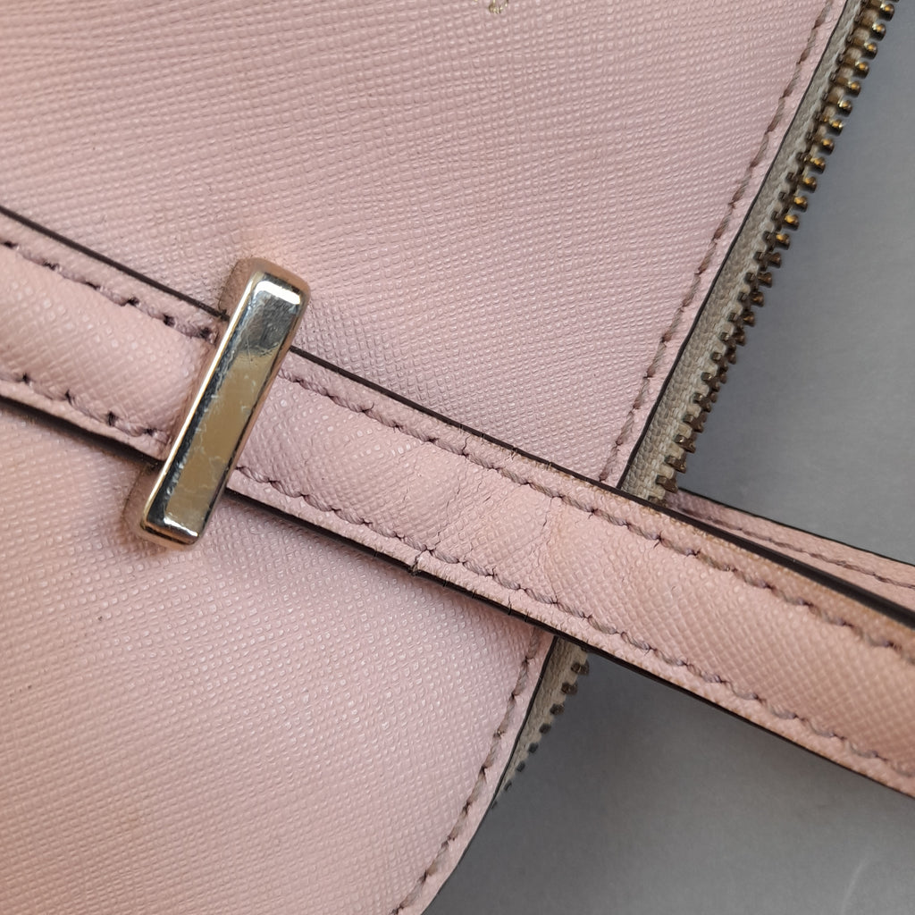 Kate Spade Light Pink Leather Tote | Pre Loved |
