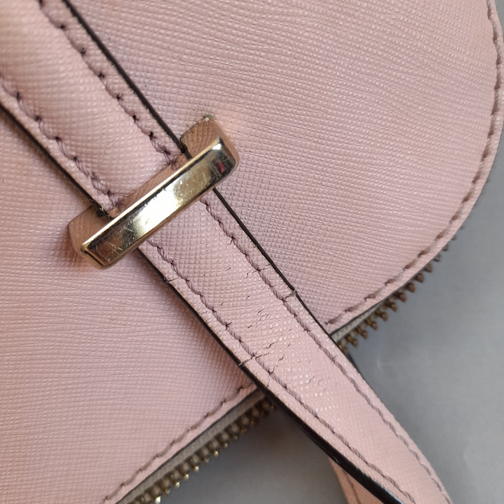 Kate Spade Light Pink Leather Tote | Pre Loved |