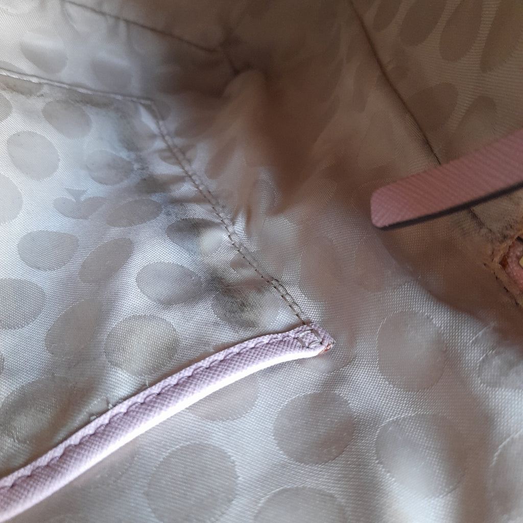Kate Spade Light Pink Leather Tote | Pre Loved |