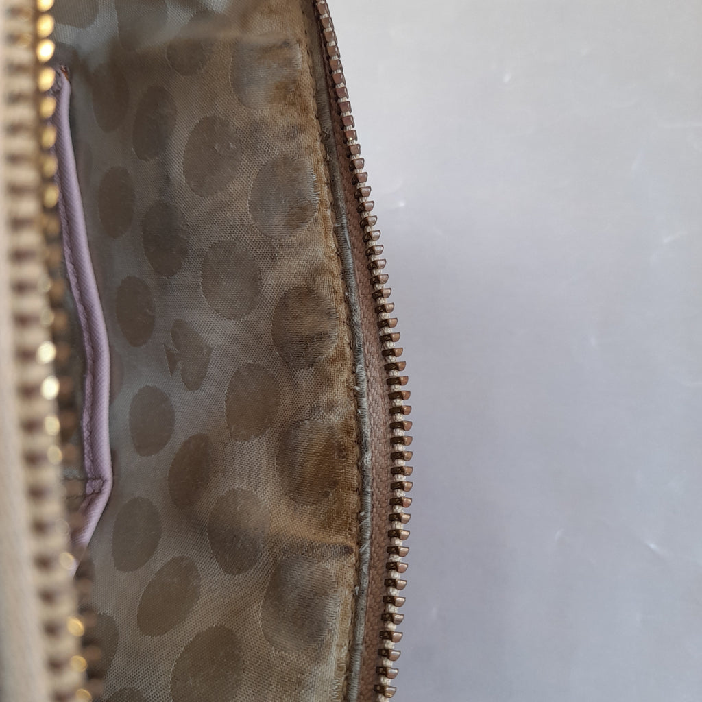 Kate Spade Light Pink Leather Tote | Pre Loved |