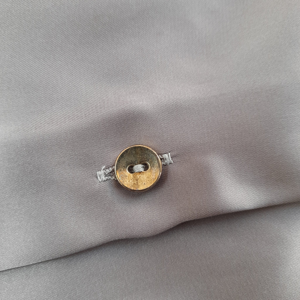 ZARA Grey Long Satin Shirt | Gently Used |