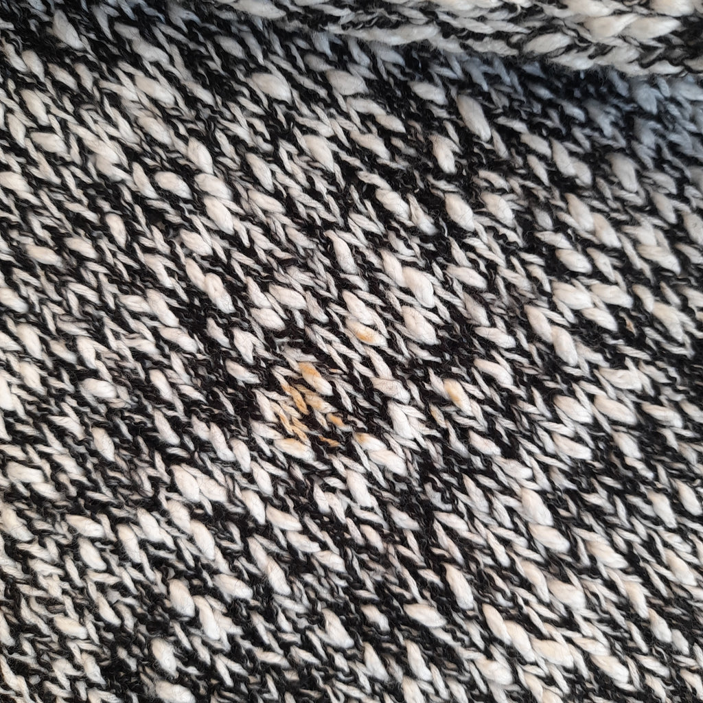 Mango Black and White Long Sweater | Pre Loved |