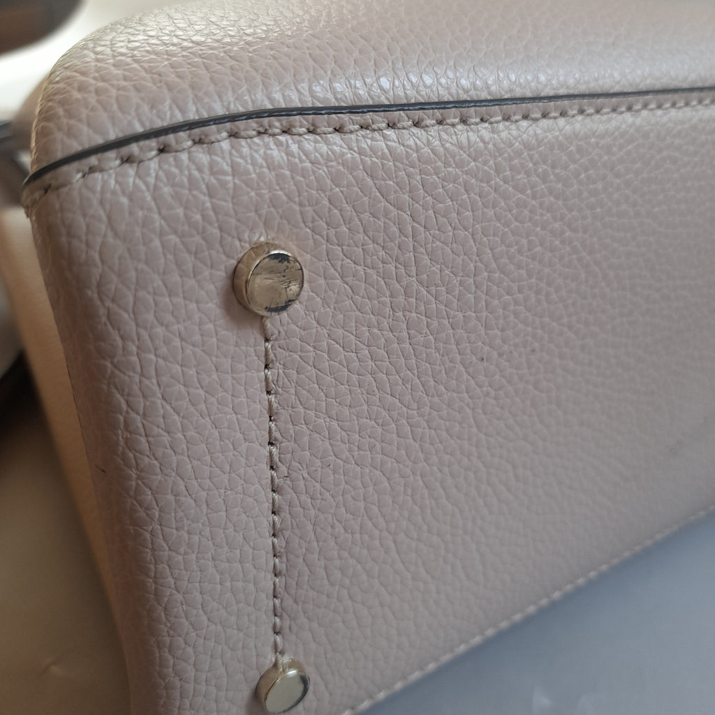 Kate Spade Light Pink Leather 'Eva' Small Satchel | Pre Loved |