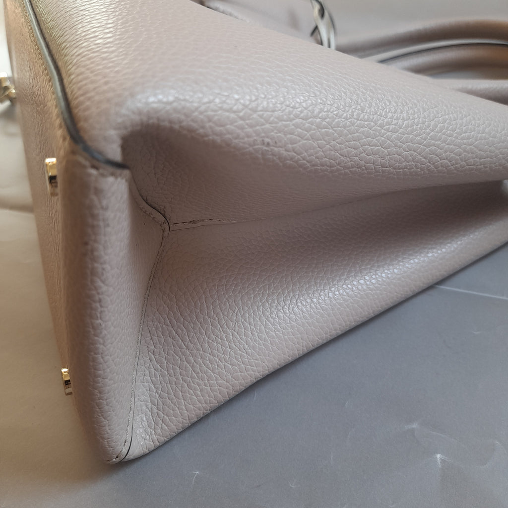 Kate Spade Light Pink Leather 'Eva' Small Satchel | Pre Loved |