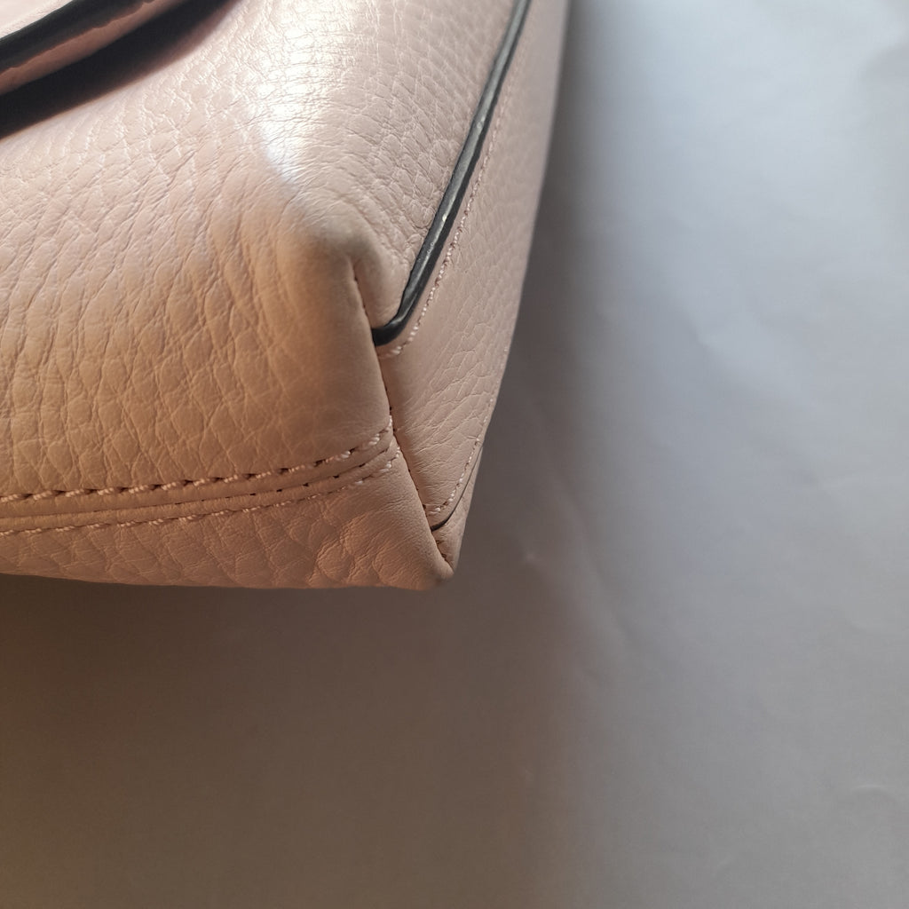 Kate Spade Pink Leather Flap Shoulder Bag | Pre Loved |