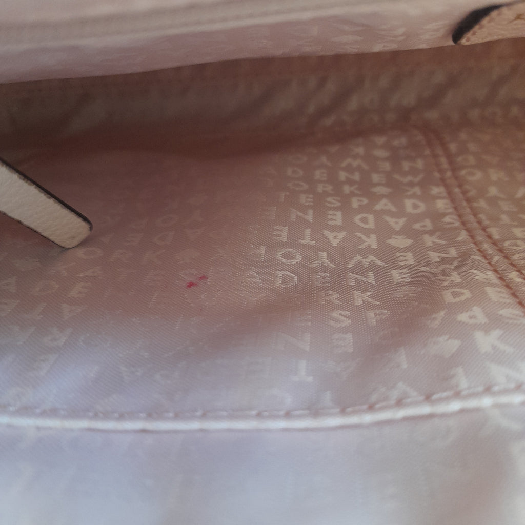 Kate Spade Pink Leather Flap Shoulder Bag | Pre Loved |