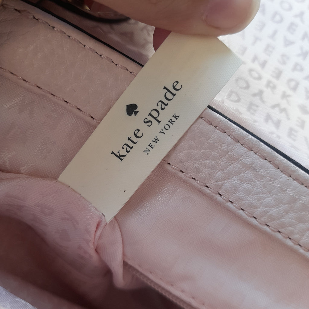 Kate Spade Pink Leather Flap Shoulder Bag | Pre Loved |