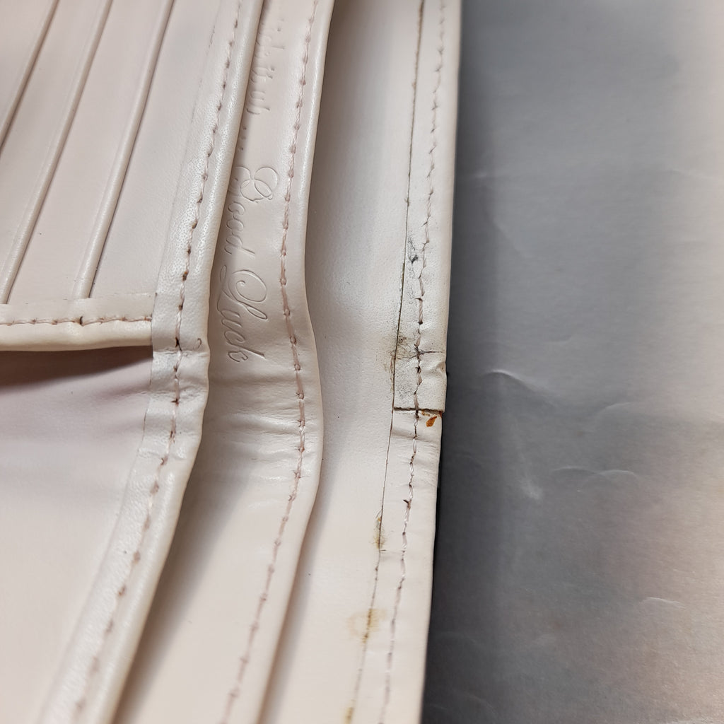 Ted Baker Black Alix Pearl Bobble Patent Small Wallet | Brand New |