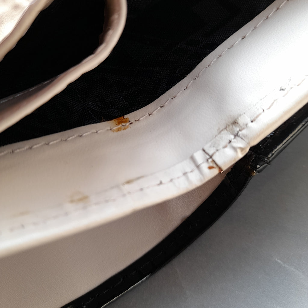 Ted Baker Black Alix Pearl Bobble Patent Small Wallet | Brand New |